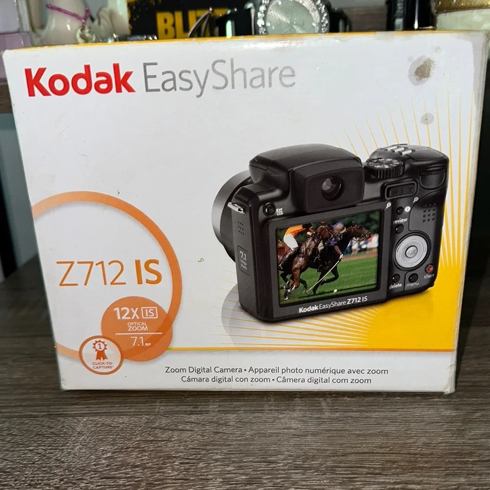 Kodak Black Compact Digital Camera with LCD Screen